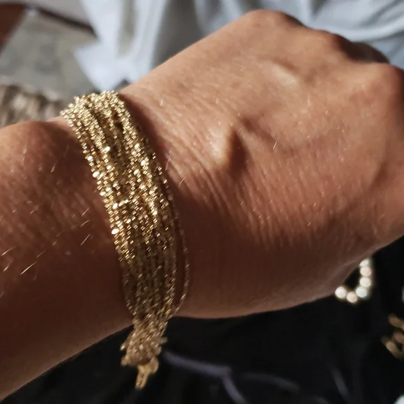 Genuine bronze BELLEZZA multi-strand  jewelry set - Picture 10 of 13